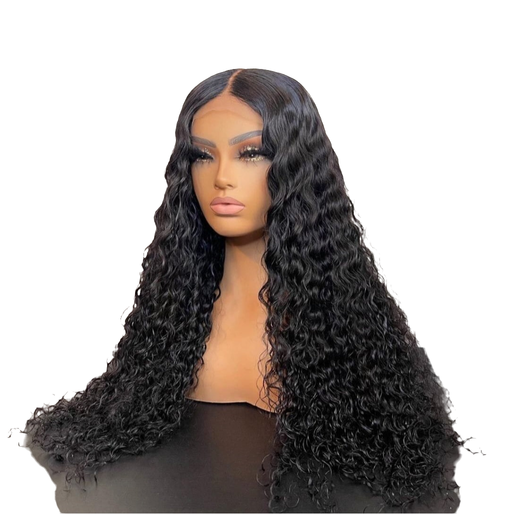Niorkaya Royal 22inch 5x5 Swisslace Water waves Raw Hair