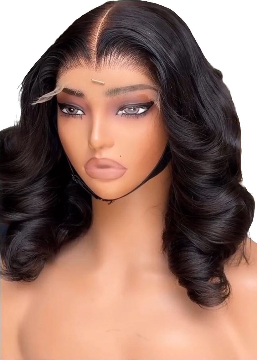 Limited Edition 18inch 5x5 Closure loose Bouncy Wig