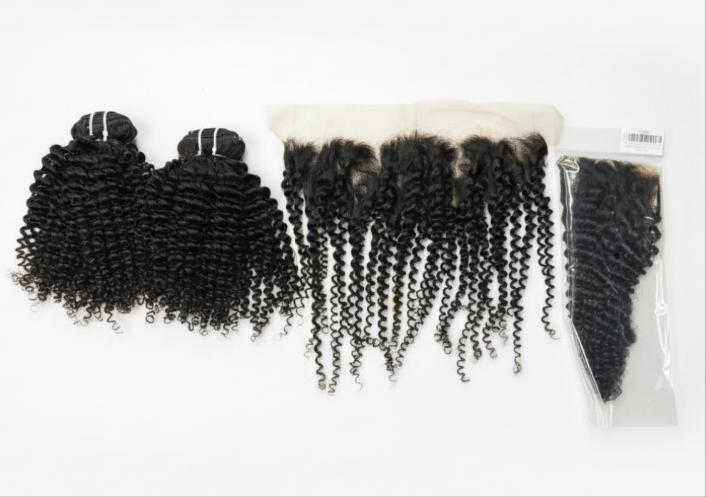 20inch Raw Hair Kinky Curly Custom Wig