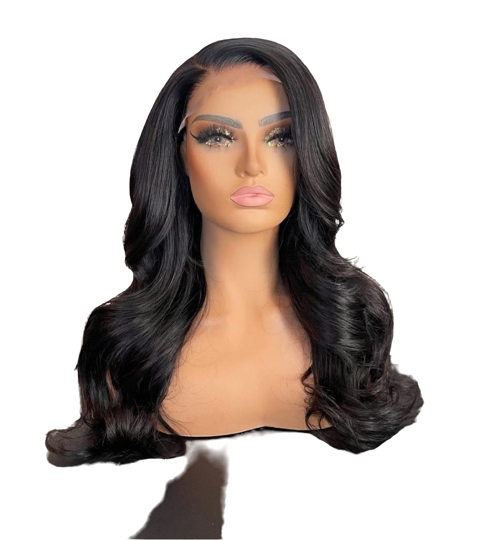 Niorkaya Royal 22inch 5x5 HD Glueless Raw Hair Wig