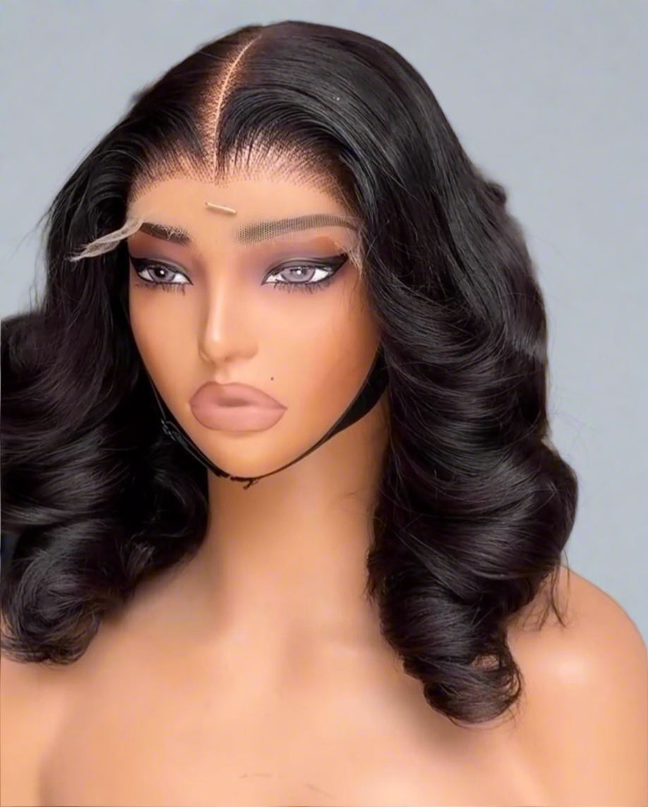 Limited Edition 18inch 5x5 Closure loose Bouncy Wig