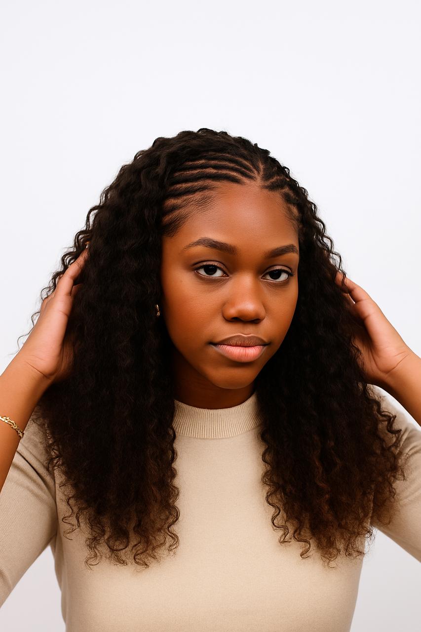 Half Wigs Virgin Burmese Curly Wigs