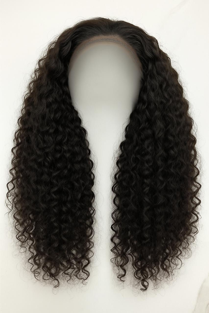 Half Wigs Virgin Burmese Curly Wigs