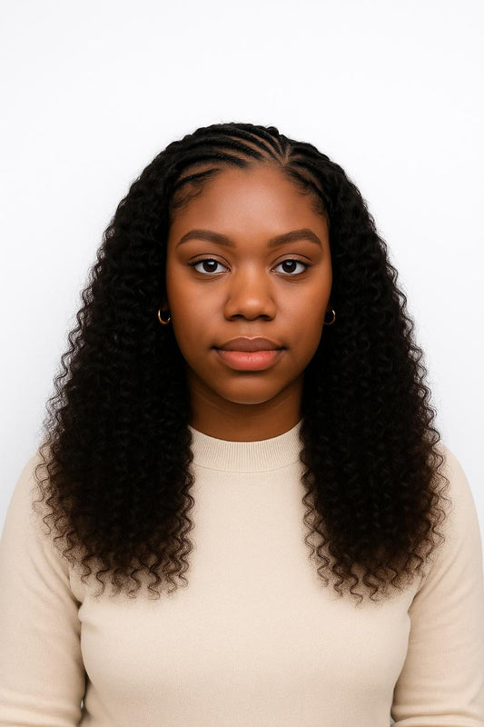 Half Wigs Virgin Burmese Curly Wigs