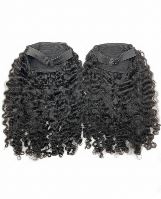 Half Wigs Virgin Burmese Curly Wigs